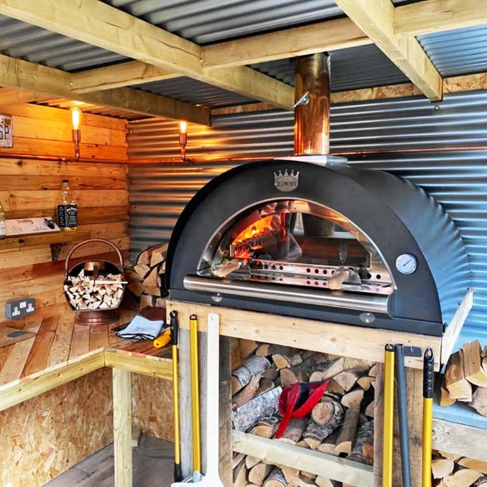 Clementi Original wood fired pizza oven - flue extension