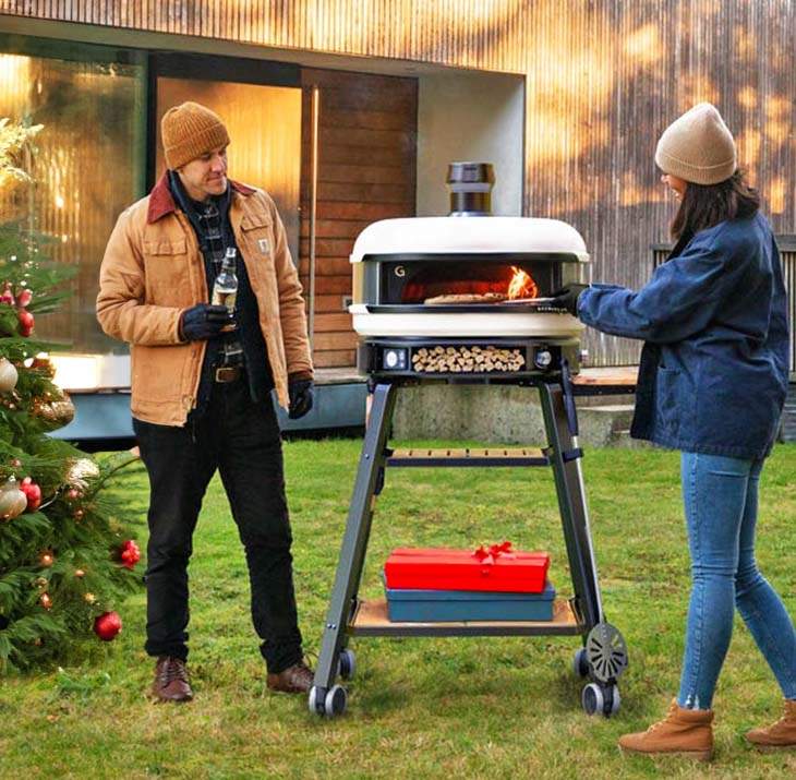 Gozney Dome pizza oven with stand - christmas pizza oven present