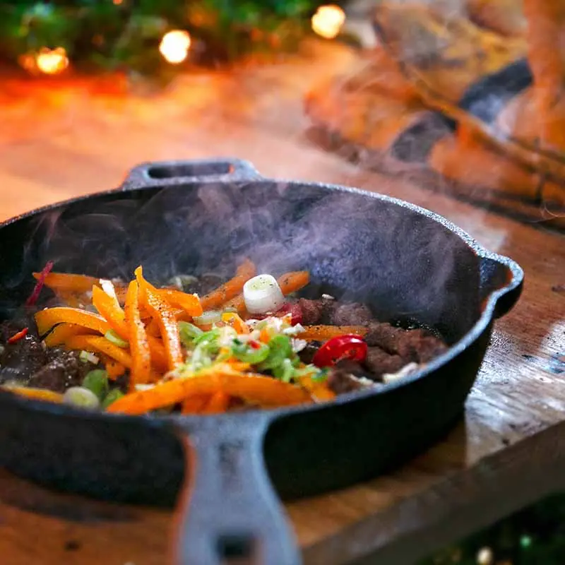 Igneus cast iron pans - Igneus wood fired pizza ovens - black friday - christmas