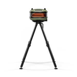 Gozney Tread Pizza Oven Olive and stand