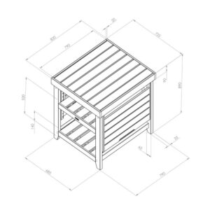 Wood Pizza Oven Stand Dimensions