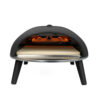 DeliVita Diavolo Gas Fired Pizza Oven Portable Outdoor Pizza Oven - Black
