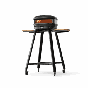 Gozney Arc Black on a stand