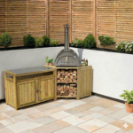 Outdoor Kitchen Straight Unit Set