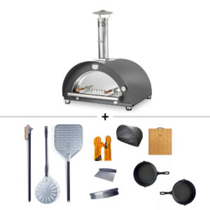 Clementi Original 80x60 Wood Fired Pizza Oven Ultimate Bundle